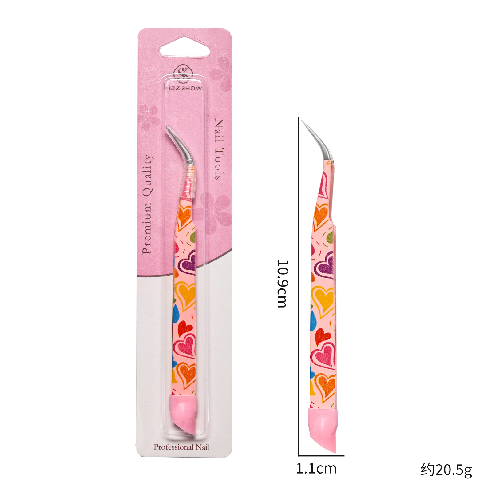 Eyelash Extension Japanese - 1/2 pezzi pinzette per manicure a
