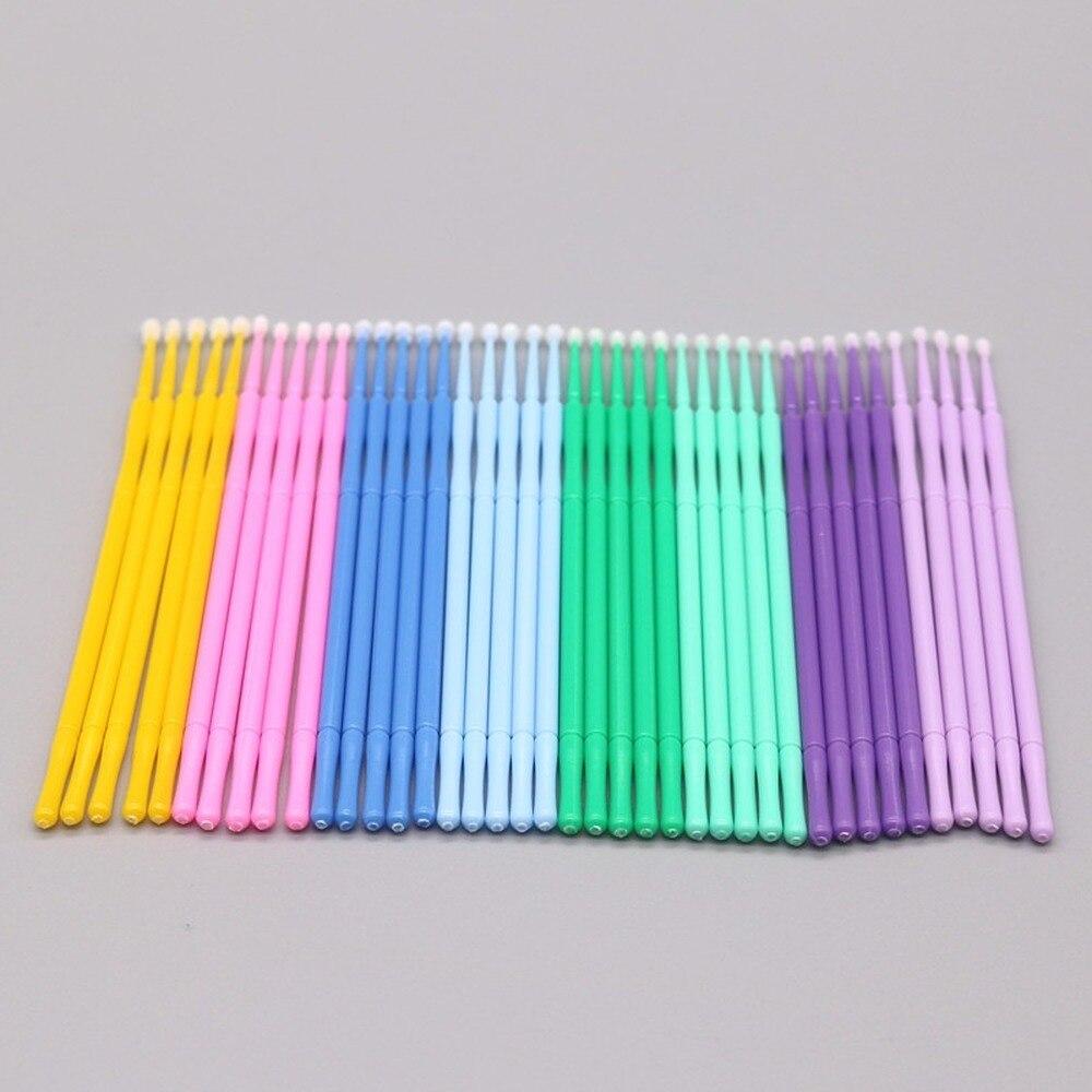 Eyelash Extension Examples - 100 pz/lotto Micro Pennelli Monouso per