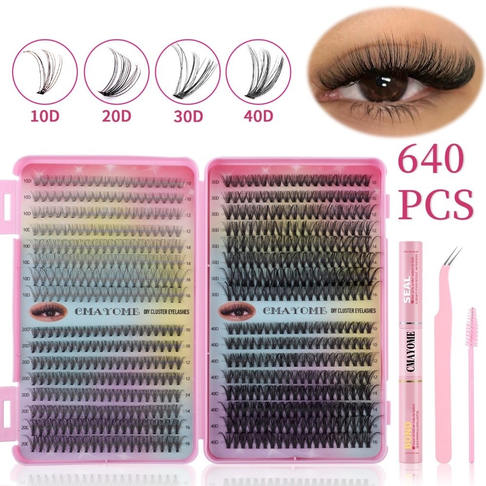 Eyelash Extension Look - Kit di Extension Ciglia Finte 5D
