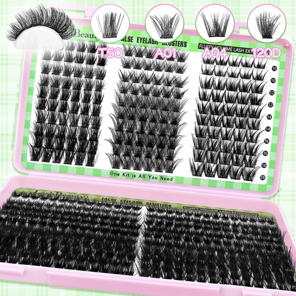Eyelash Extension Wispy - Kit di Extension Ciglia Finte Effetto