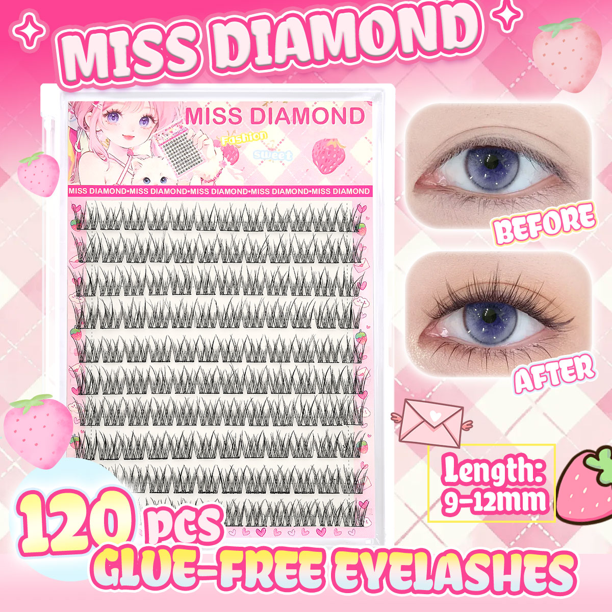 Eyelash Extension Japanese - Extension ciglia effetto occhio di pesce,