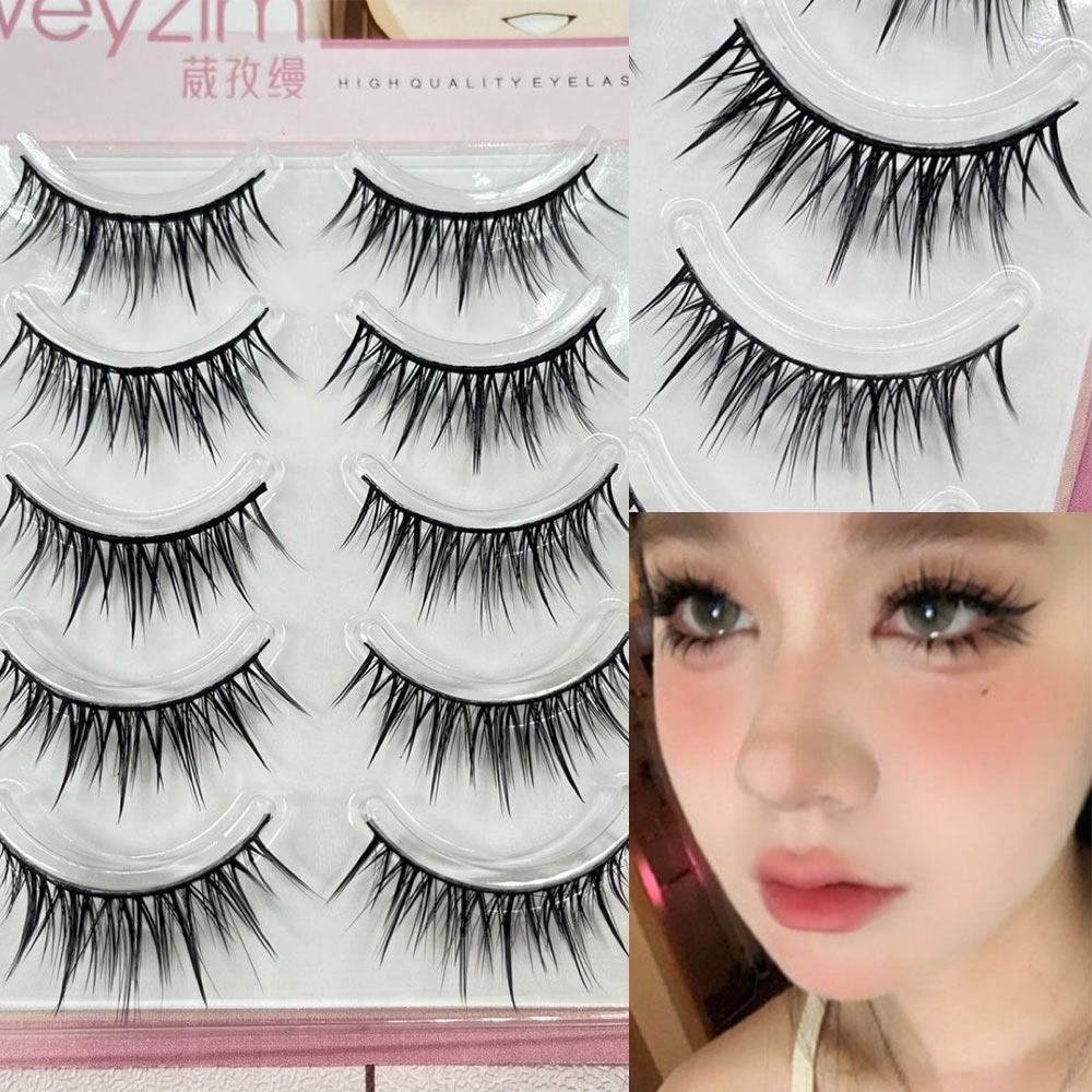 Eyelash Extension Japanese - Confezione da 5 Paia di Ciglia