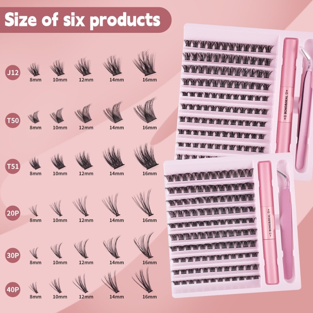 Eyelash Extension Wispy - Ciglia Finte di Alta Qualità con