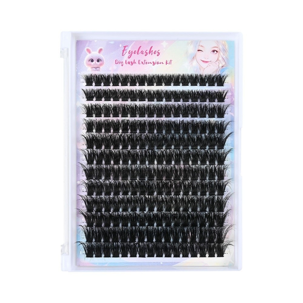 Eyelash Extension Wispy - Kit Extension Ciglia Finte Effetto Naturale,