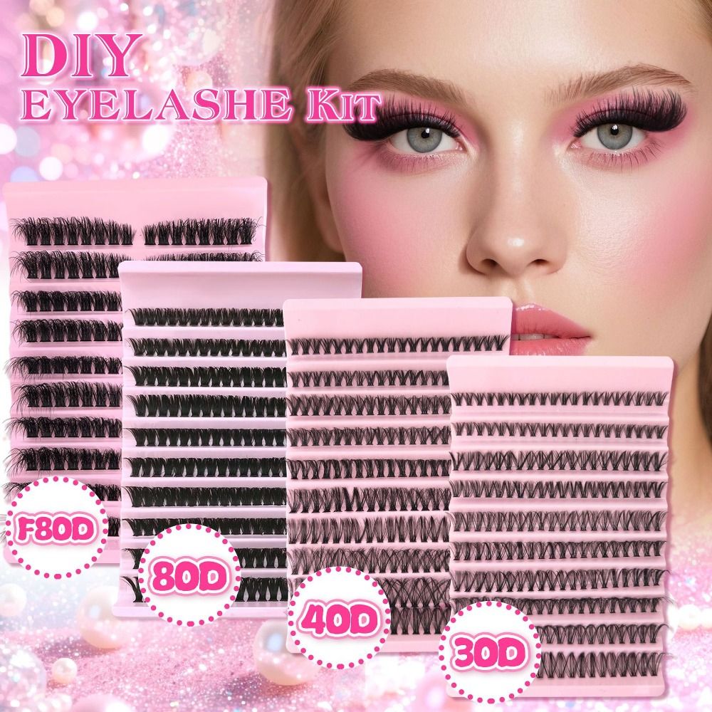 Eyelash Extension Wispy - Ciglia Finte dall'Aspetto Naturale, Stile Wispy,