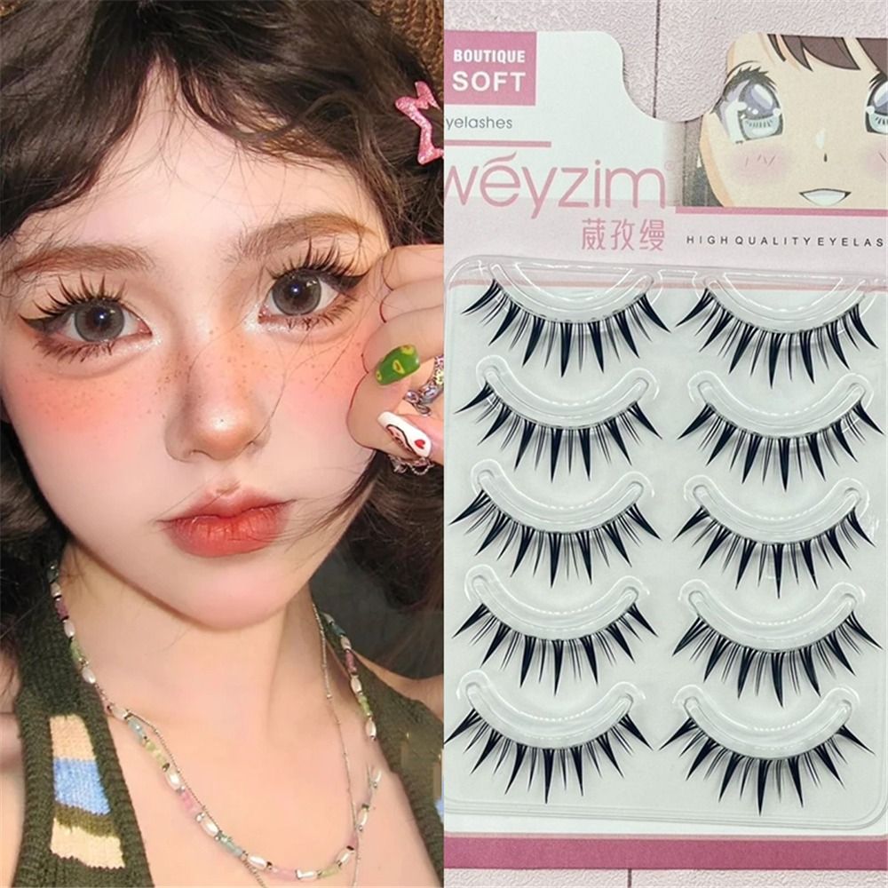 Eyelash Extension Japanese - Confezione da 5 Paia di Ciglia