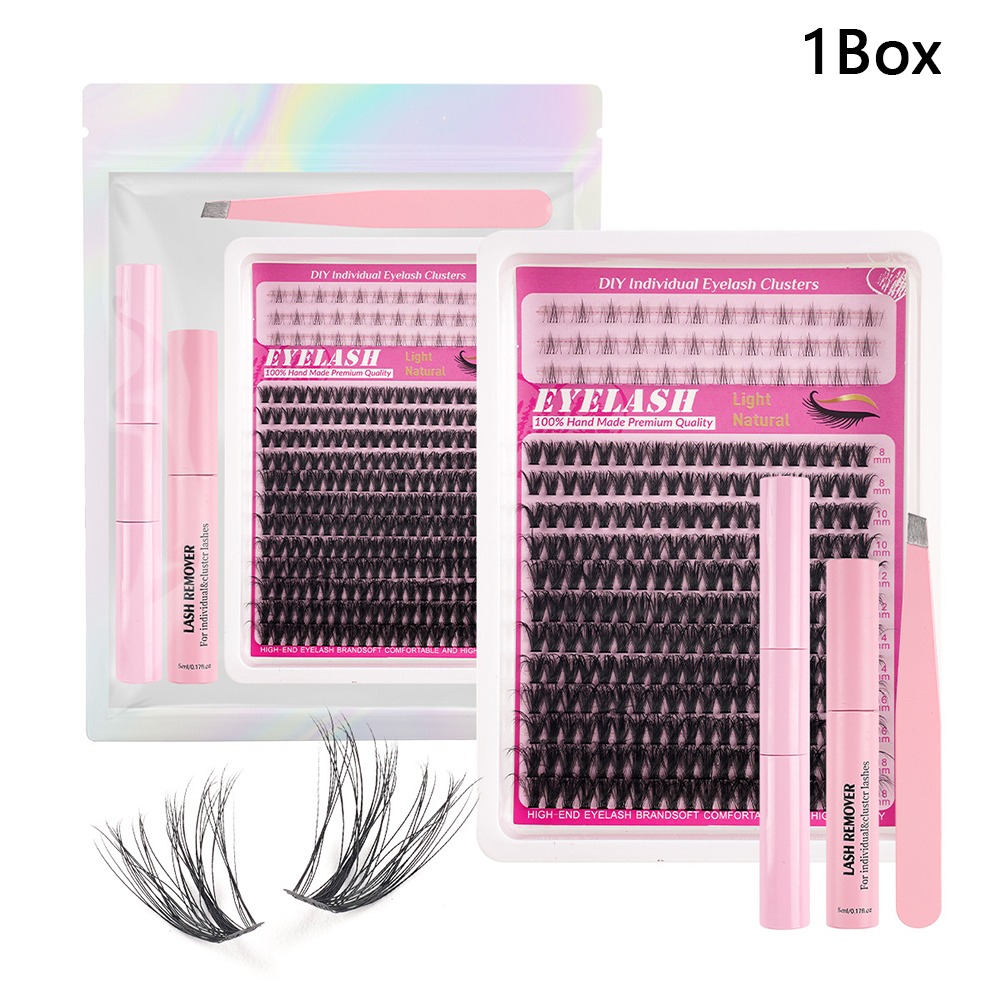 Eyelash Extension Wispy - Ciglia Finte Lunghe 8-18mm, Effetto Naturale,