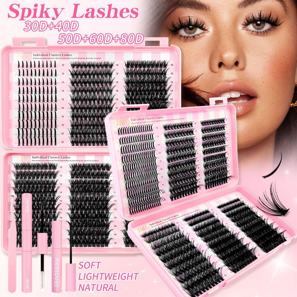 Eyelash Extension Wispy - Ciglia Finte 3D Volumizzanti da 9-16mm,