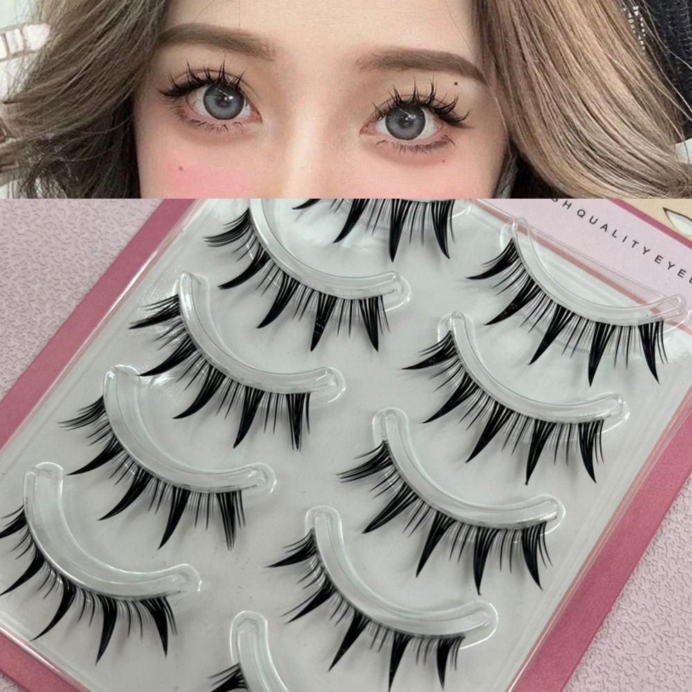 Eyelash Extension Japanese - Confezione da 5 paia di ciglia
