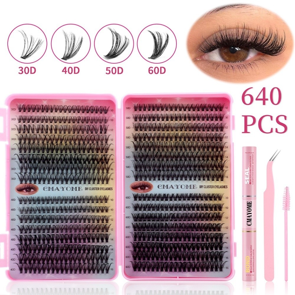 Eyelash Extension Look - Kit Extension Ciglia Finte 5D Effetto