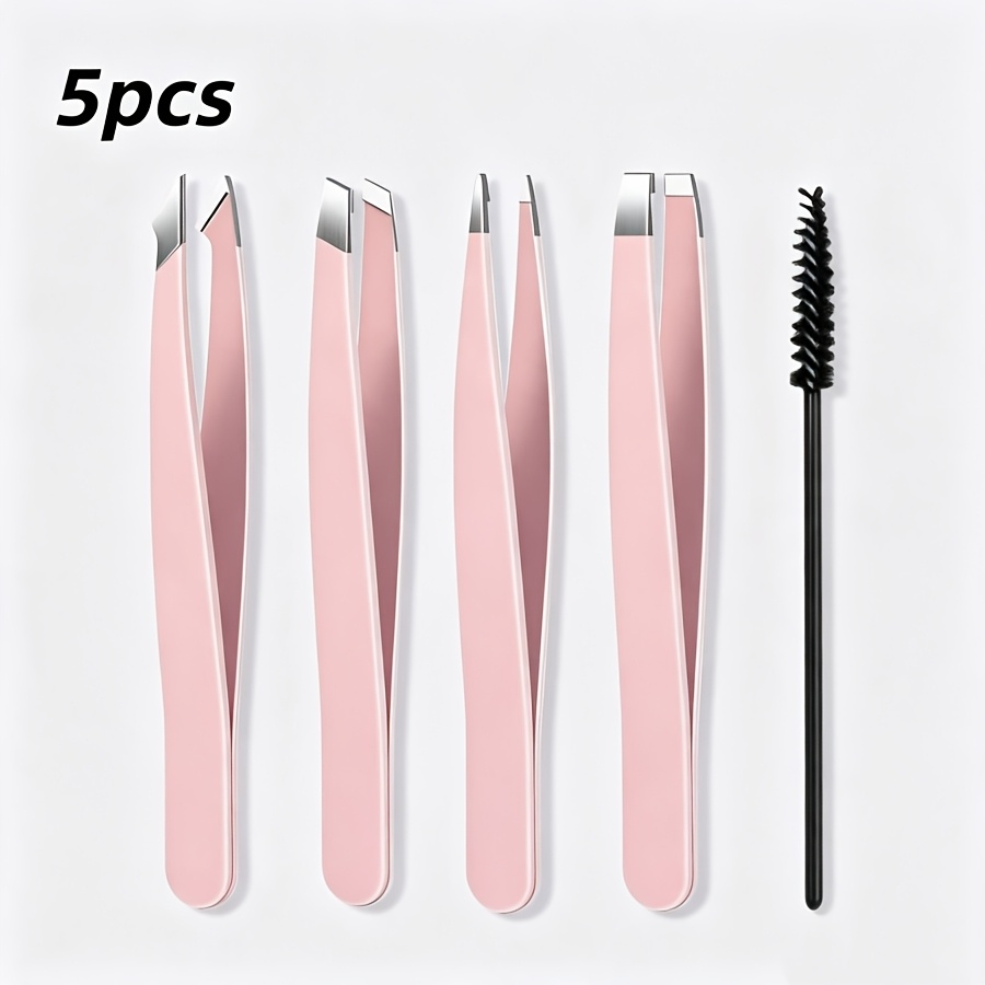 Set di 5 Pinzette in Acciaio I - Eyelash Extension Remover recensione e prezzo