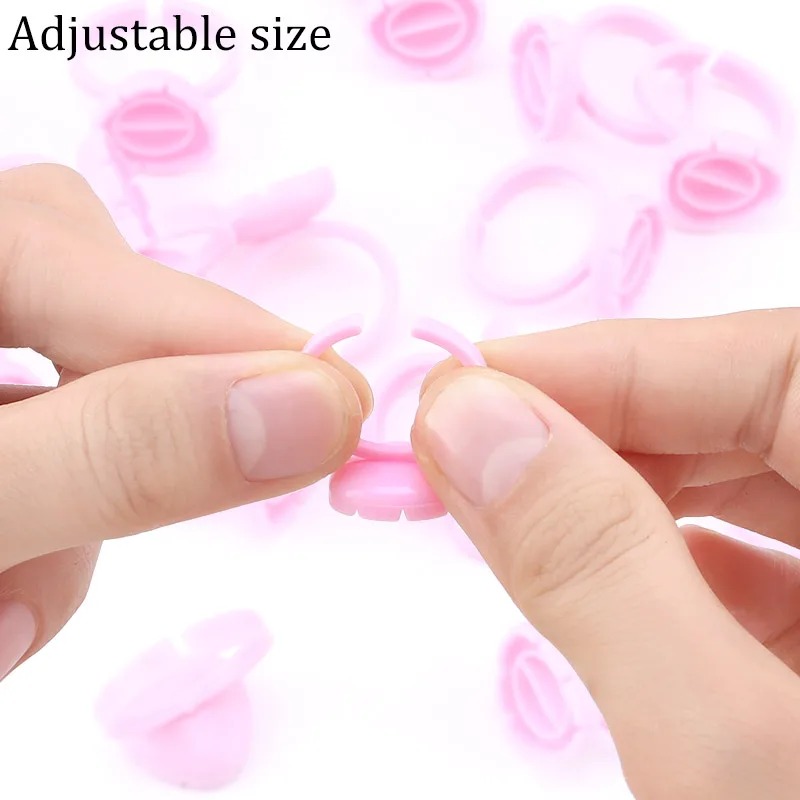 100 Pezzi Anelli Monouso per C - Eyelash Extension Examples recensione e prezzo