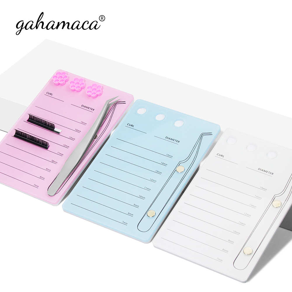 GAHAMACA acrilico Lashes Holde - Eyelash Extension Examples recensione e prezzo
