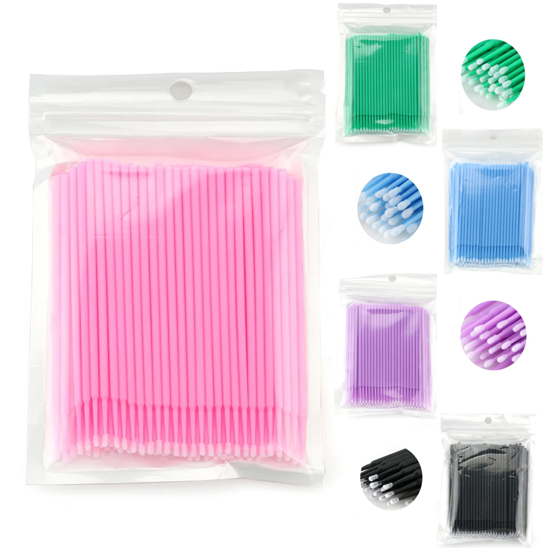 50/100PCS Micro Spazzole Usa E - Eyelash Extension Remover recensione e prezzo