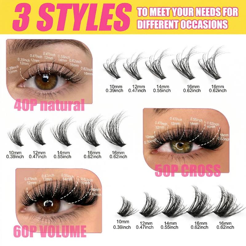 Ciglia Finte a Ciuffetti, Lung - Eyelash Extension Individual recensione e prezzo