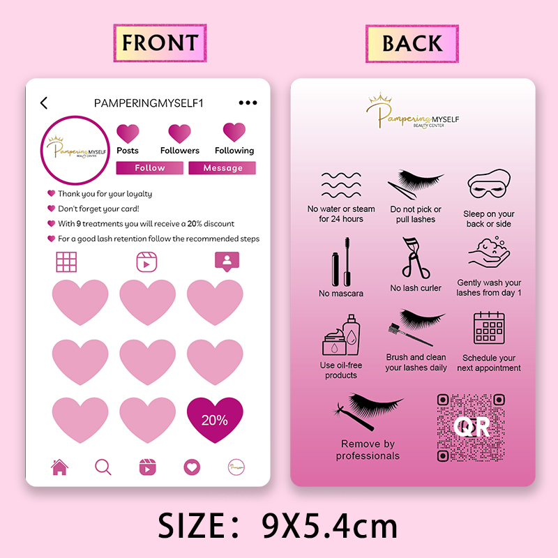 Estensioni delle ciglia person - Eyelash Extension Aftercare recensione e prezzo