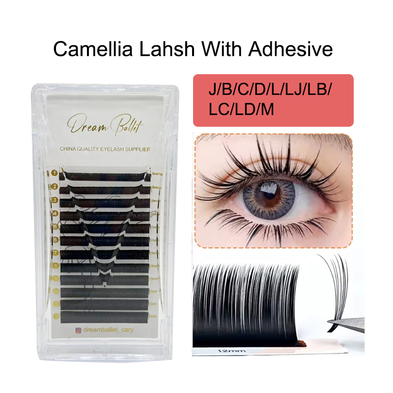 Ciglia Dream Ballet Camellia c - Eyelash Extension Russian Volume recensione e prezzo