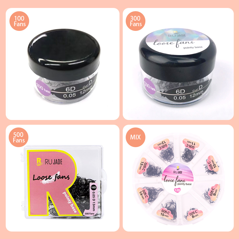 RUJADE Base a punta sottile Pr - Eyelash Extension Russian Volume recensione e prezzo