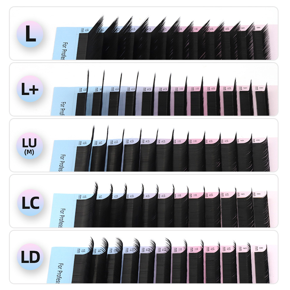 RUJADE L L + LC LD LU(M) Curl  - Eyelash Extension Russian Volume recensione e prezzo