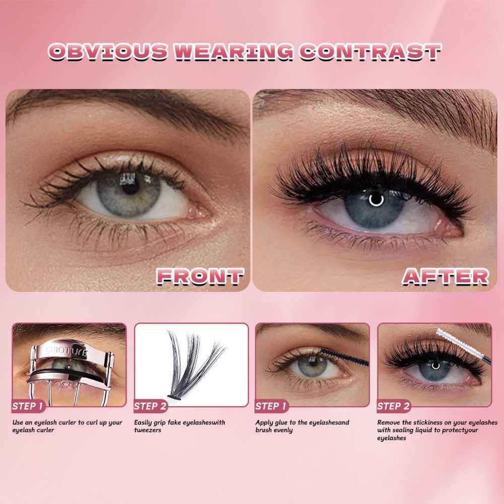 Ciglia Finte Lunghe 8-16mm, Ef - Eyelash Extension Wispy recensione e prezzo
